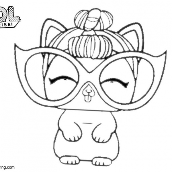 LOL Pets Coloring Pages 3 In 1 - Free Printable Coloring Pages