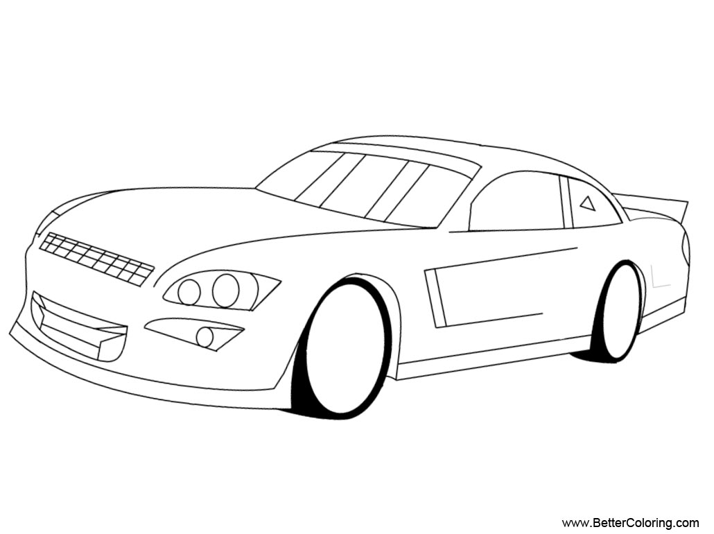Nascar Coloring Pages Chevy Impala Base by monkeyfan250 - Free ...