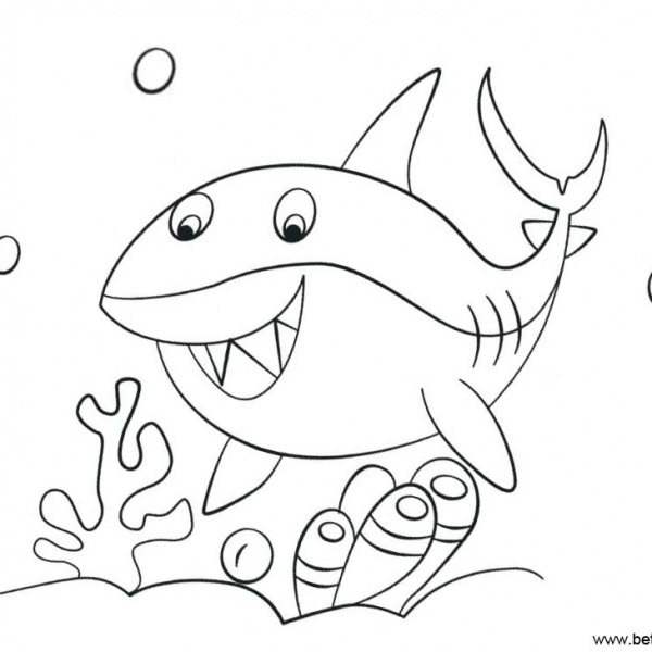 Shark Week Coloring Pages - Free Printable Coloring Pages