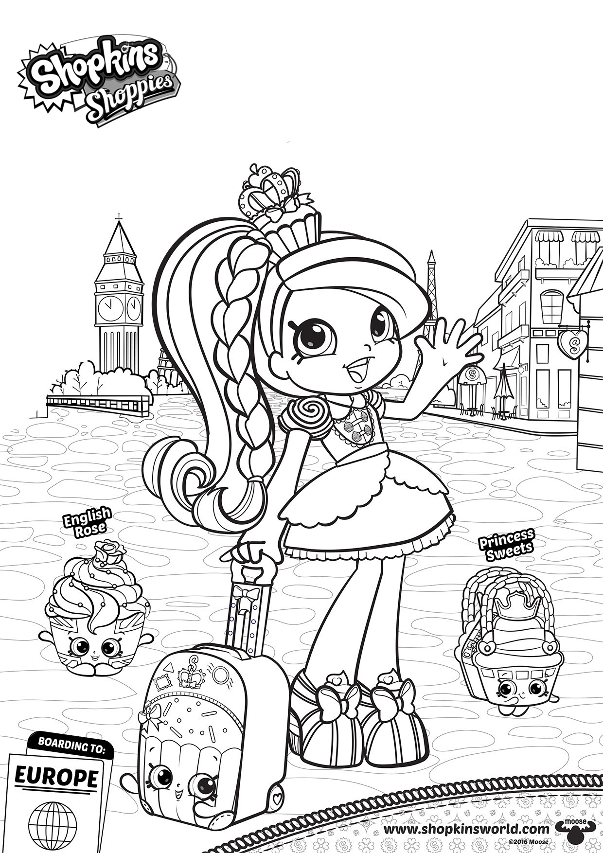 S Hopkins World Vacation Coloring Page Coloring Pages