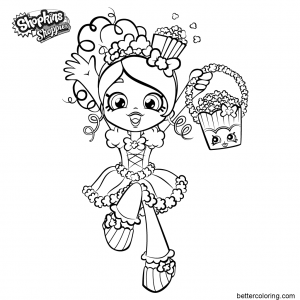 Shoppies Coloring Pages Jessicake - Free Printable Coloring Pages