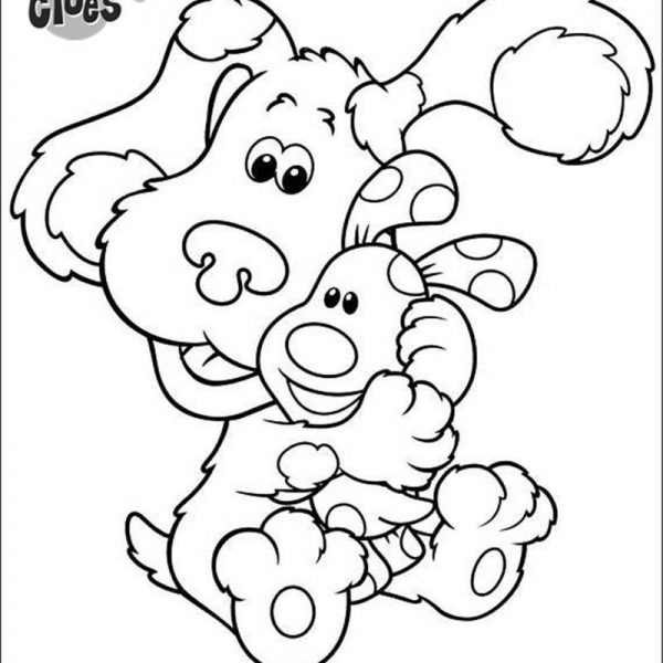 Blue's Clues Mail Coloring Pages