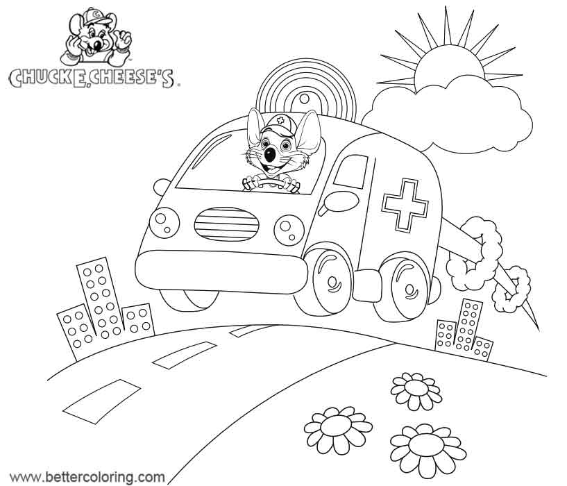 Chuck And Friends Coloring Coloring Pages