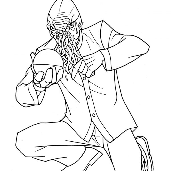 Doctor Who Coloring Pages Who Cyberman - Free Printable Coloring Pages