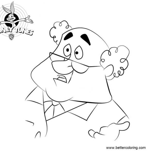 Cecil Turtle from Looney Tunes Coloring Pages - Free Printable Coloring