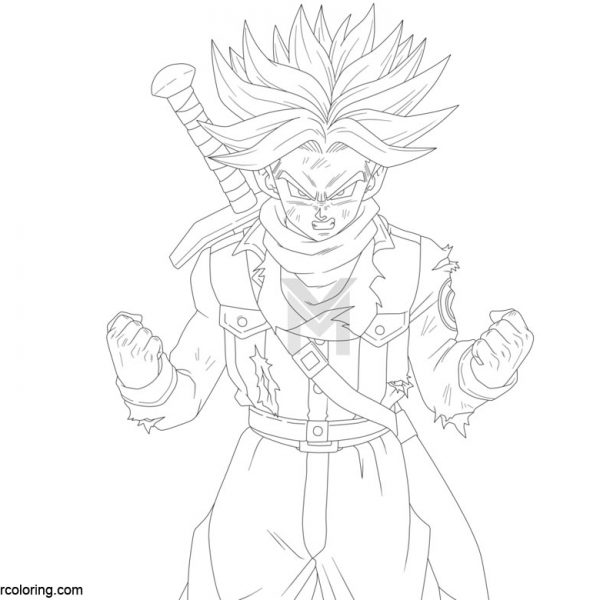 Dragon Ball Super Coloring Pages DBZ Kai Movie 10 by kingvegito - Free ...