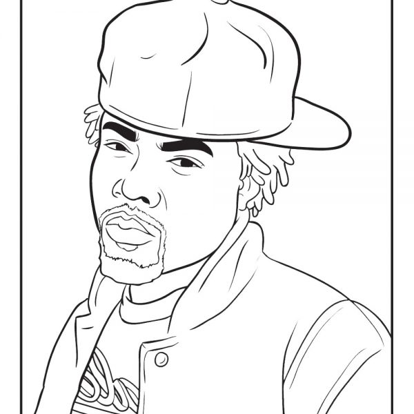 Drake Coloring Pages Outline - Free Printable Coloring Pages