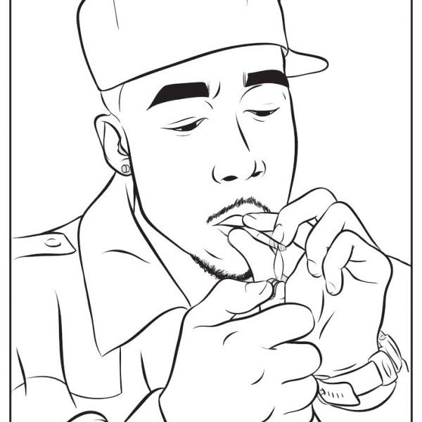 Drake Coloring Pages Lineart - Free Printable Coloring Pages