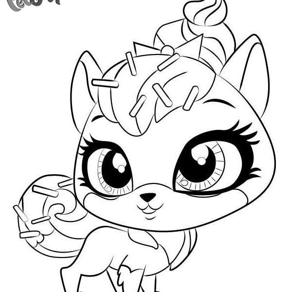 Littlest Pet Shop Coloring Pages Hubble - Free Printable Coloring Pages