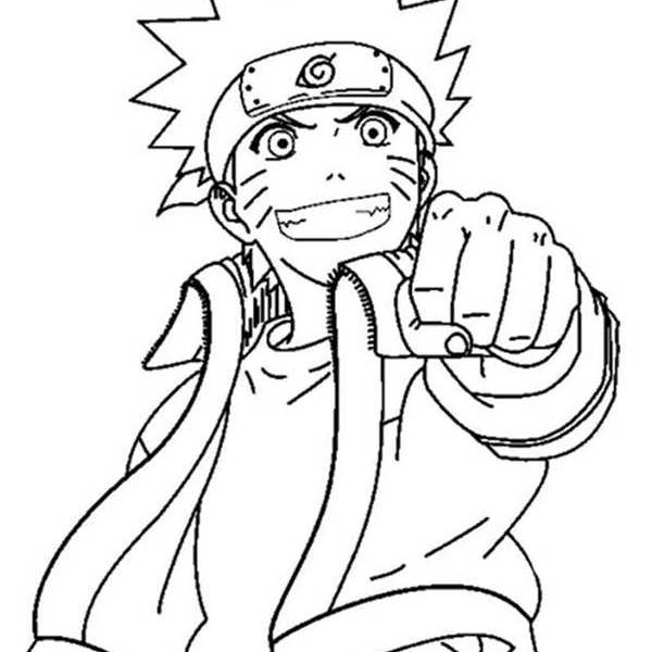 Naruto Coloring Pages Hashirama Senju - Free Printable Coloring Pages