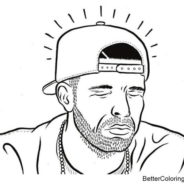 Drake Coloring Pages Fan Art - Free Printable Coloring Pages