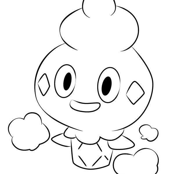 klinklang coloring page pokemon