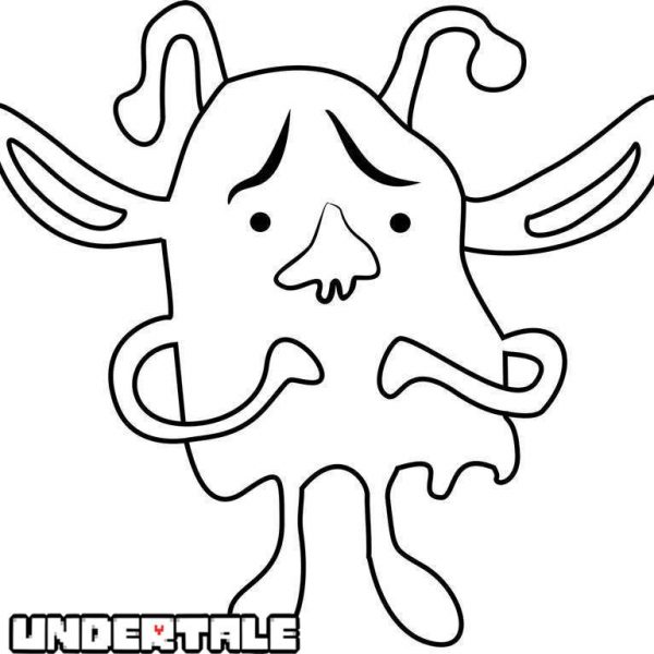 Undertale Coloring Pages - Free Printable Coloring Pages