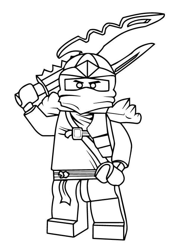Free LEGO Ninjago Coloring Pages Characters - Free Printable Coloring Pages