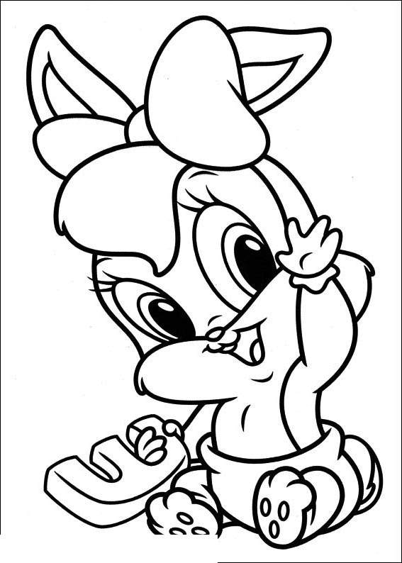Looney Tunes Bugs Bunny Coloring Pages for Boys - Free Printable ...