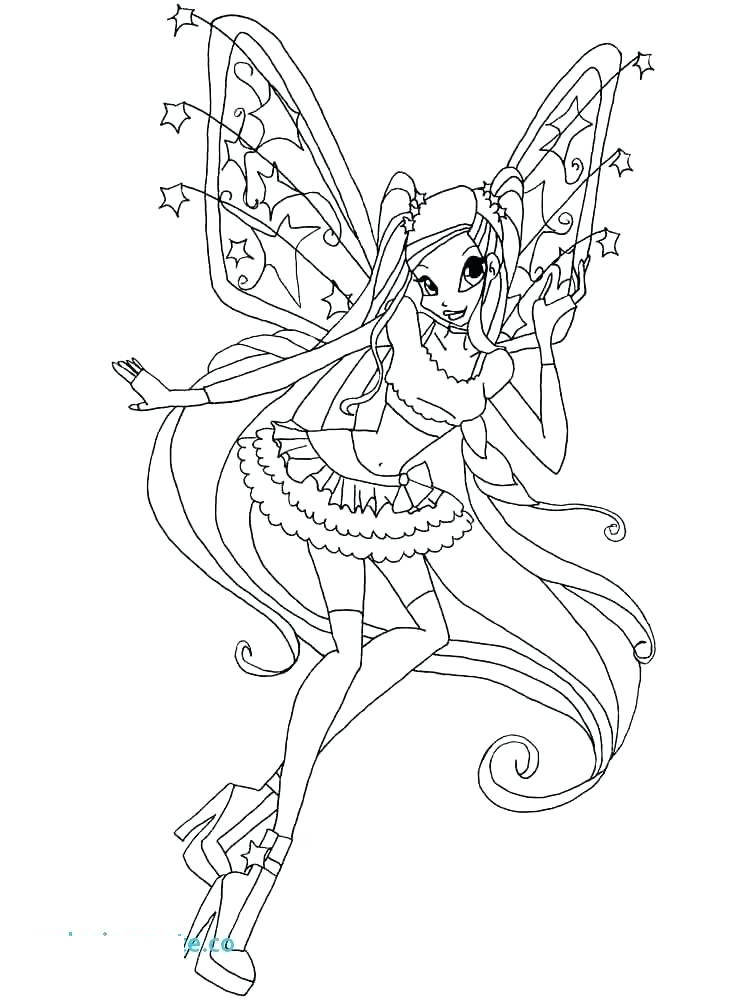 New Winx Coloring Pages for Girls - Free Printable Coloring Pages