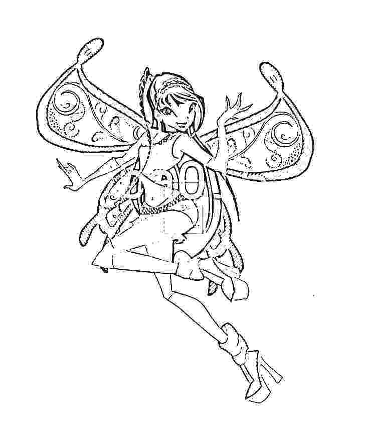 Printable Winx Coloring Pages Fan Art - Free Printable Coloring Pages
