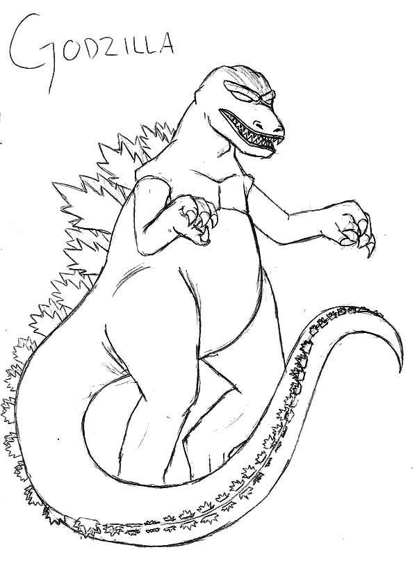 65 Top Coloring Pages Godzilla  Images