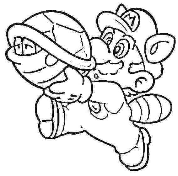Mario Kart Coloring Pages Great Characters Wii New 554