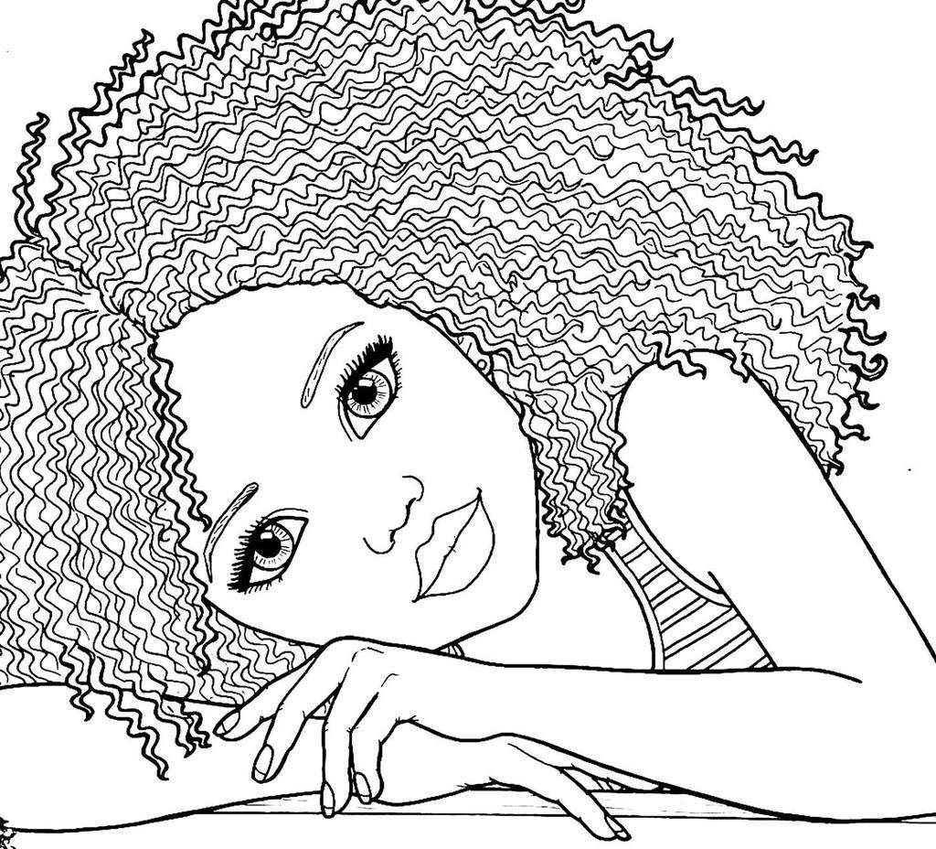 Printable African American Coloring Pages