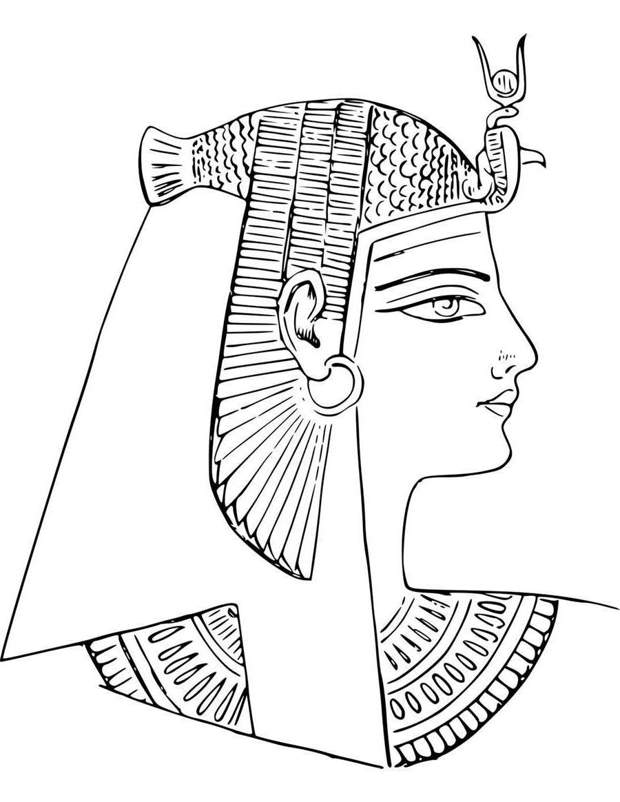 Egyptian Worksheets Coloring Pages