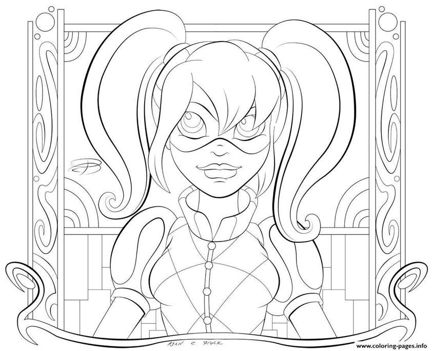 80 Top Harley Quinn Coloring Pages Printable For Free