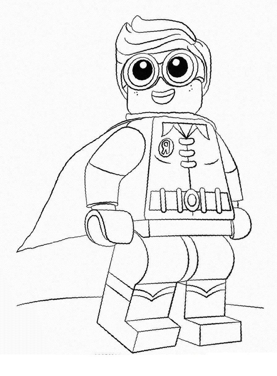 Free Coloring Pages Lego Superheroes - coloringpages2019