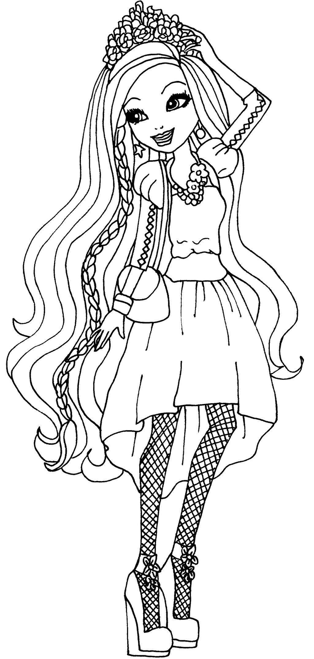 4300 Ever After High Coloring Pages Apple White Images & Pictures In HD ...