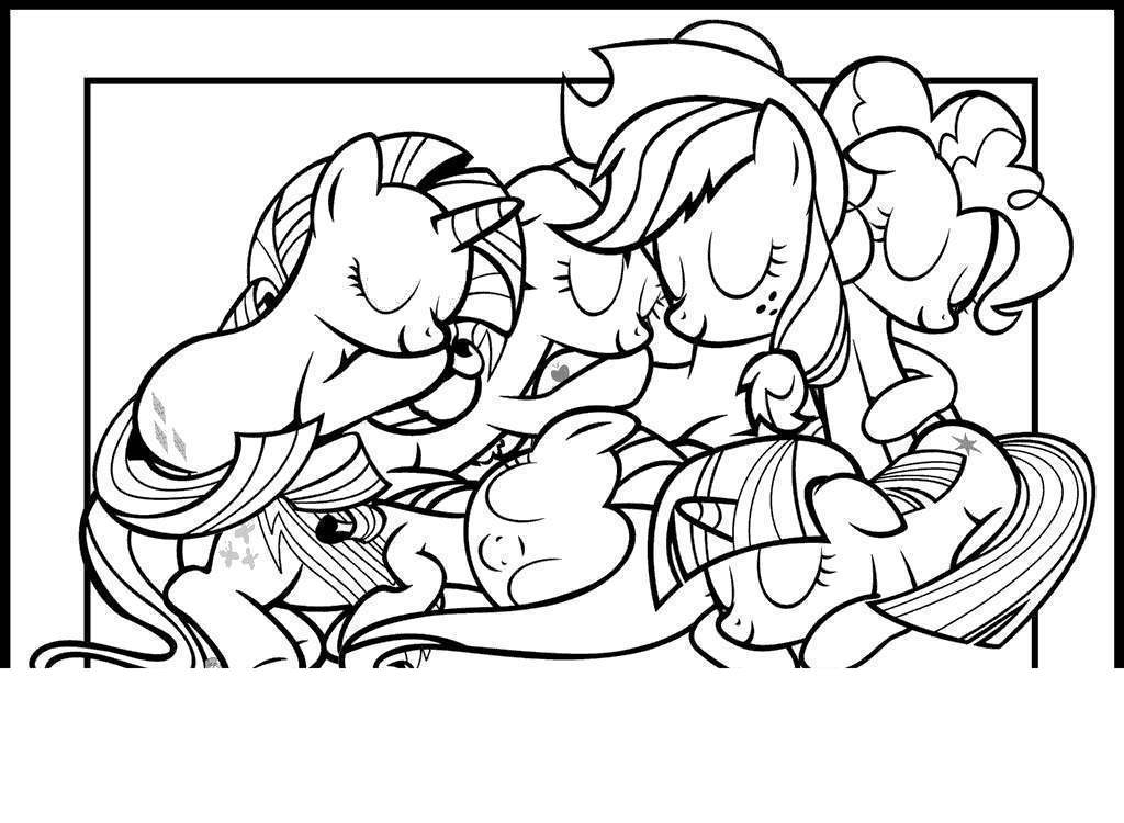 9500 Top Printable Coloring Pages My Little Pony Friendship Is Magic Images & Pictures In HD