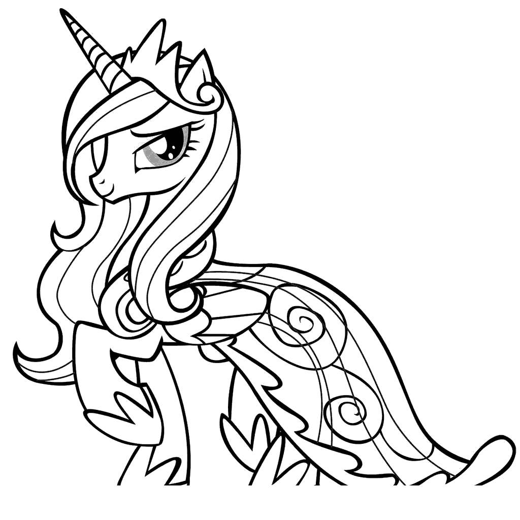 6100 Top My Little Pony Wedding Coloring Pages Download Free Images