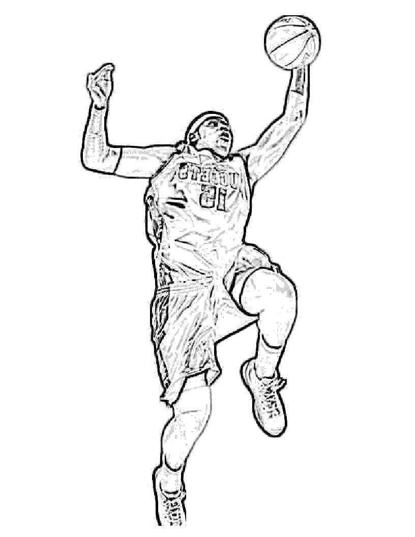 Nba Coloring Pages