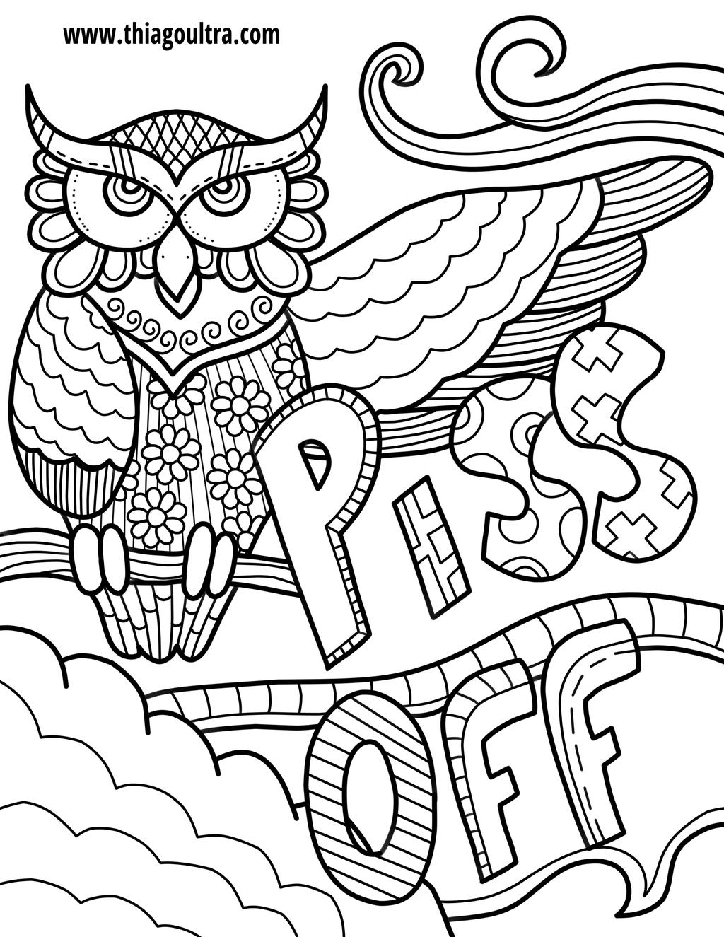 760 Top Free Printable Coloring Pages For Adults Cuss Words For Free