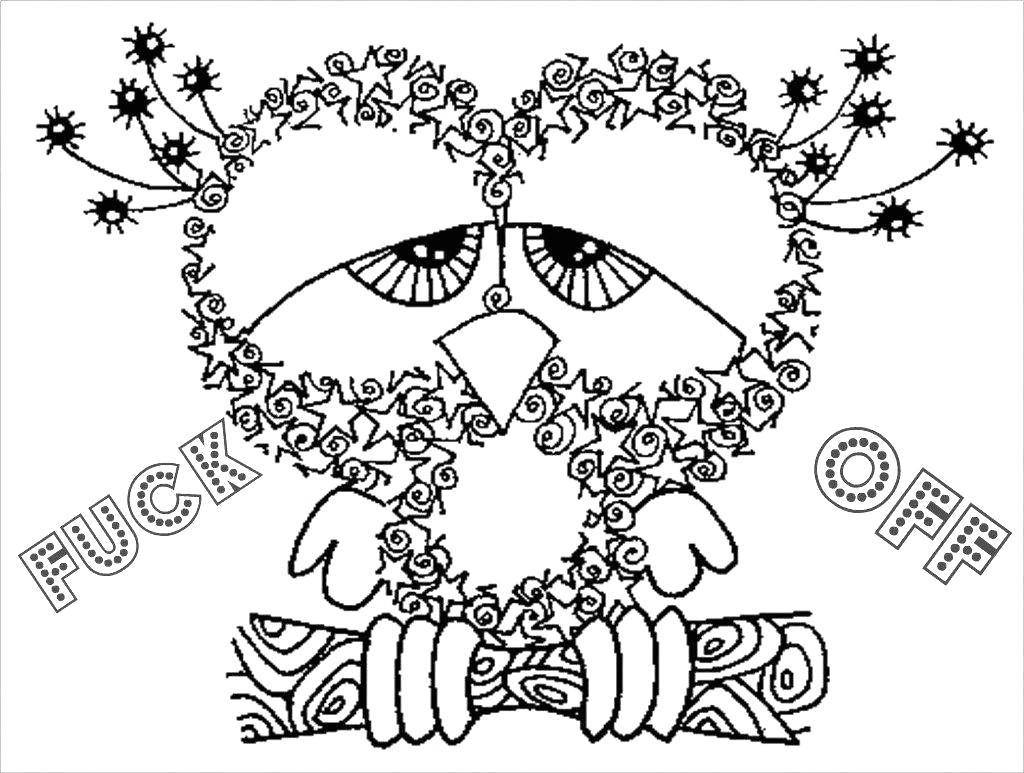 410 Coloring Pages For Adults Curse Words Pictures