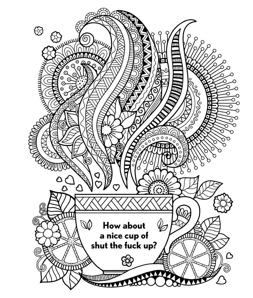 760 Top Free Printable Coloring Pages For Adults Cuss Words For Free