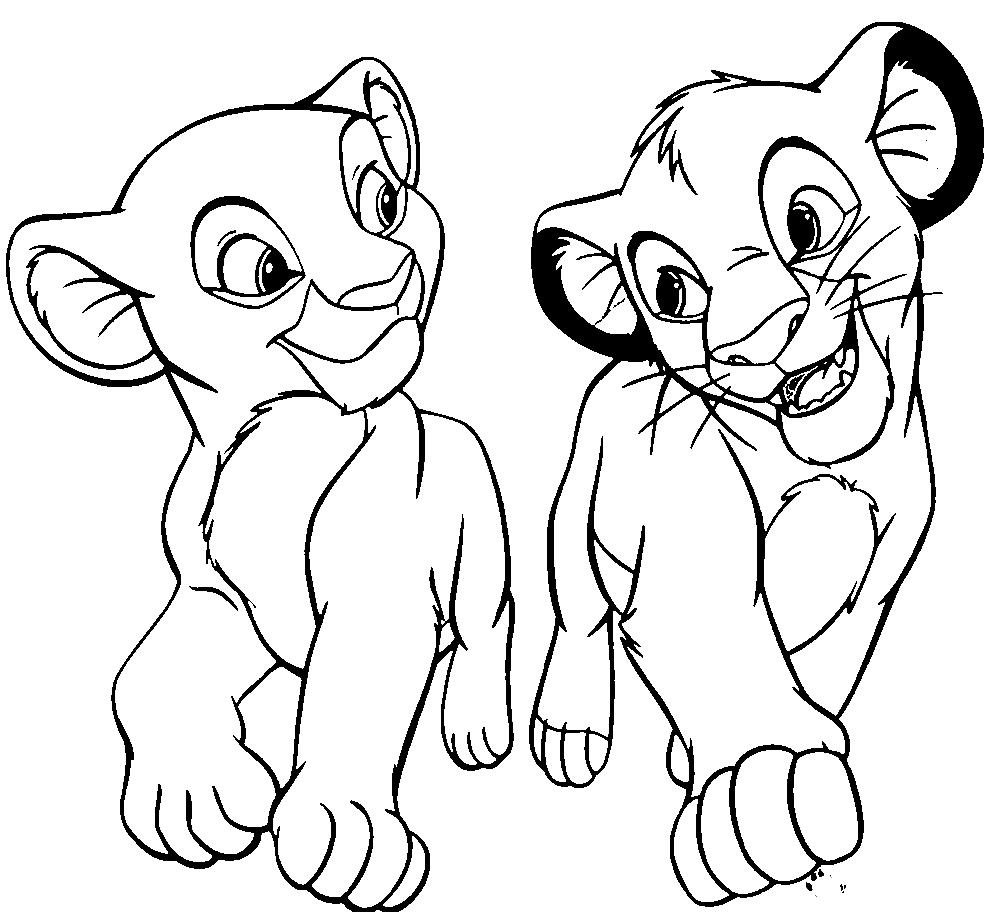 570 Coloring Pages For Lion King Images & Pictures In HD