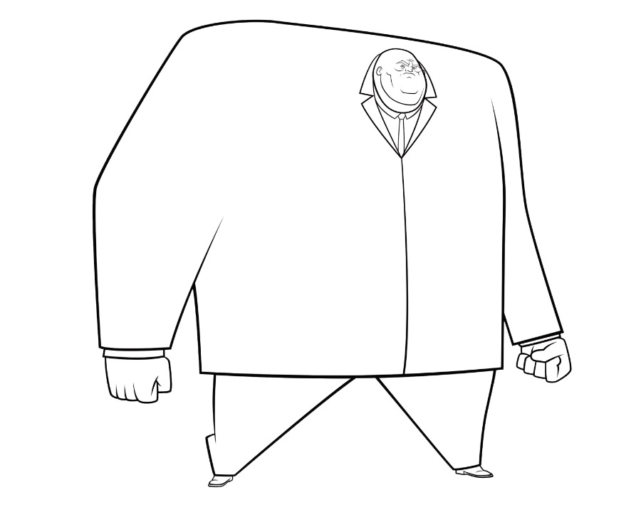 Spider Man Into the Spider Verse Coloring Pages Kingpin - Free