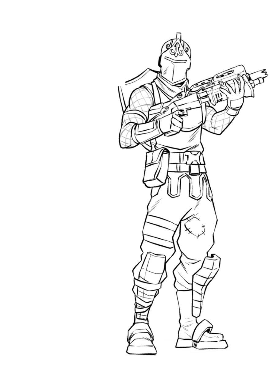 Free Fortnite Skin Coloring Pages 42 Fan Art - Free Printable Coloring ...