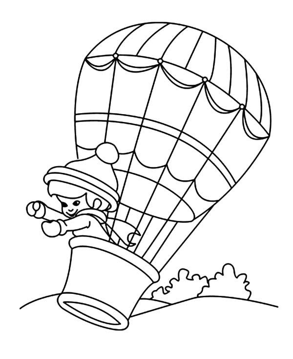 6500 Top Hot Air Balloons Coloring Pages Free Pictures