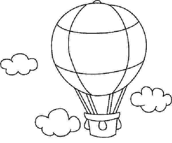 8500 Coloring Pages Hot Air Balloon , Free HD Download