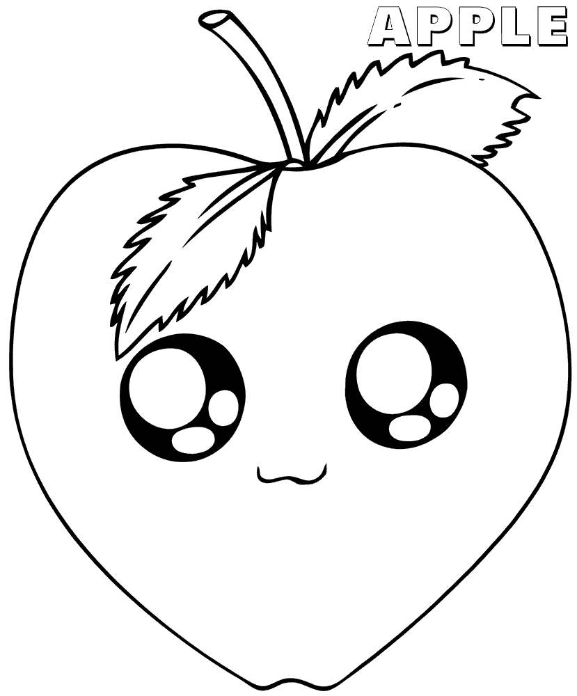 5300 Printable Coloring Pages Apples For Free