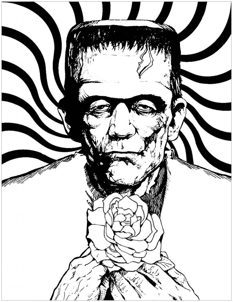 42+ Frankenstein Coloring Pages