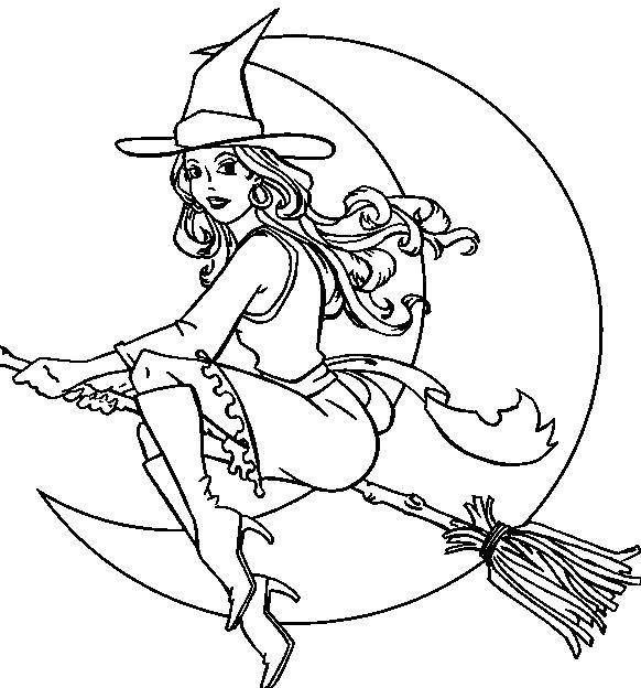 Witches Coloring Pages For Adult Free Printable Coloring Pages