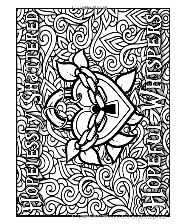 Collection of Sharpie Coloring Pages - Free Printable